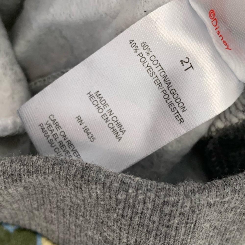 Mickey Mouse Camouflage SweatPants Set, Size 2T, PreLoved, Good Condition - Picture 7 of 7
